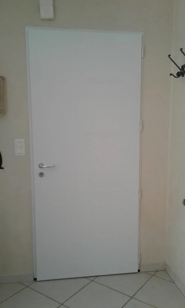 Porte d'entrée : réalisation de Gamso Menuiserie