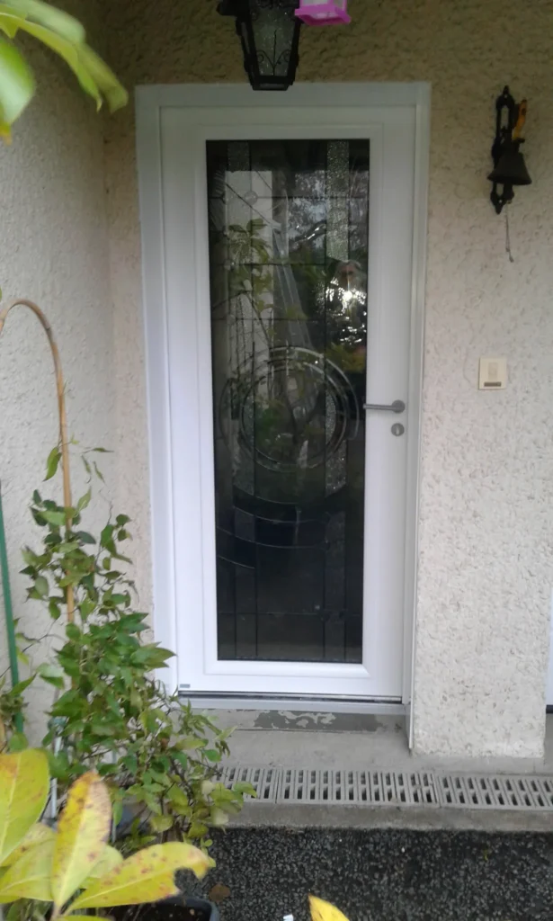 Porte d'entrée : réalisation de Gamso Menuiserie