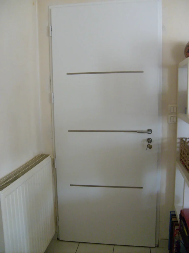 Porte d'entrée : réalisation de Gamso Menuiserie