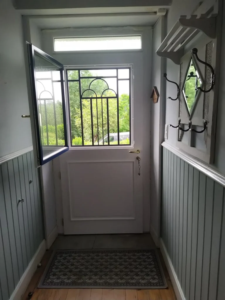 Porte d'entrée : réalisation de Gamso Menuiserie