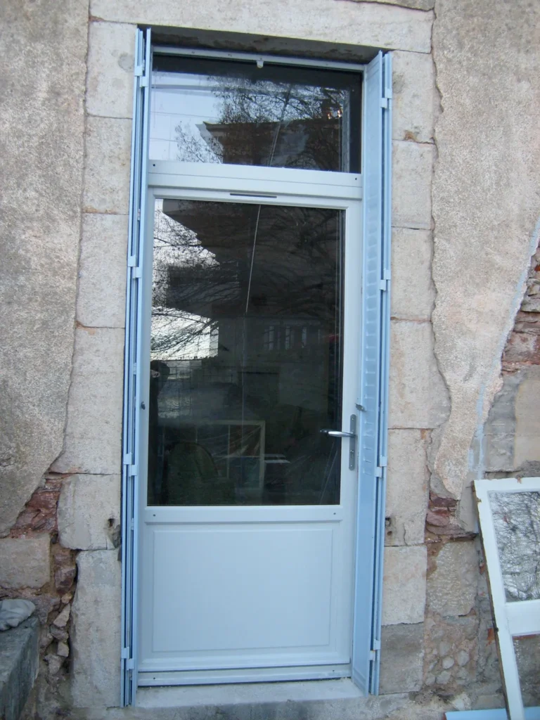 Porte d'entrée : réalisation de Gamso Menuiserie