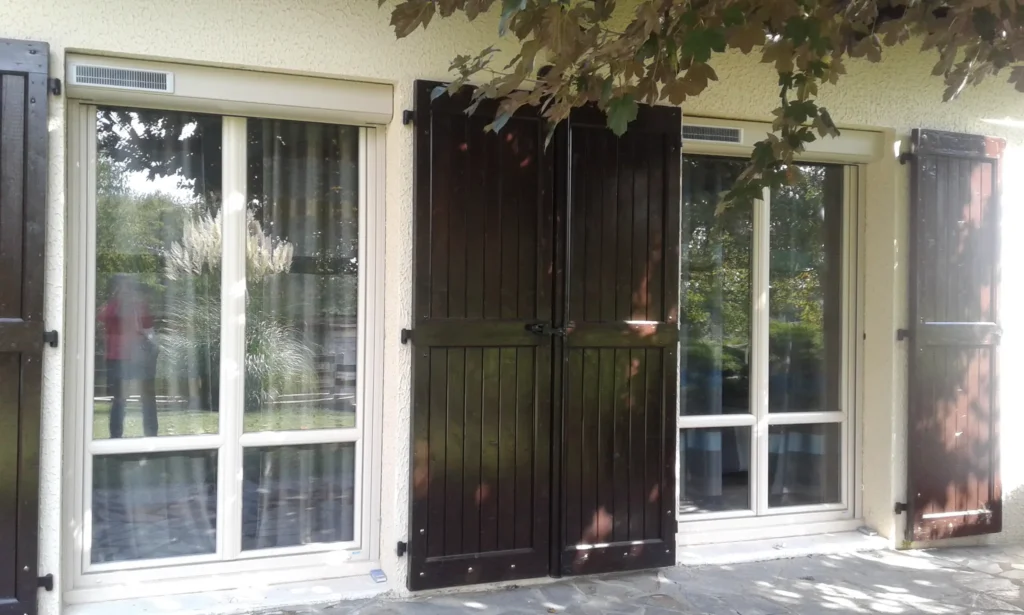 Volets : réalisation de Gamso Menuiserie